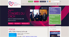 Desktop Screenshot of cnch.fr